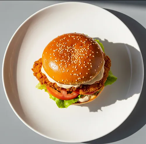 1/2 Chicken Burger 