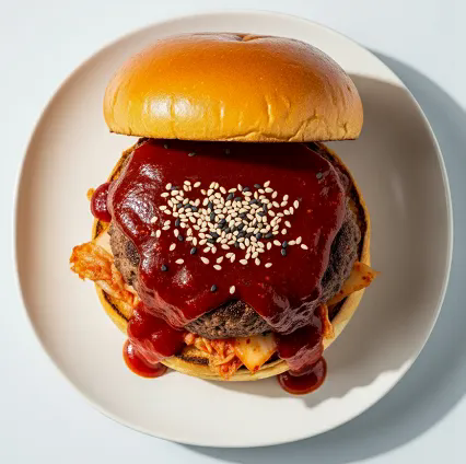 Salsa Beef Burger 