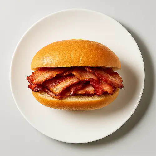 Bacon Roll Burger 