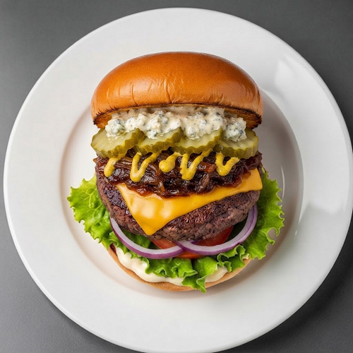 The London Don Burger Meal 