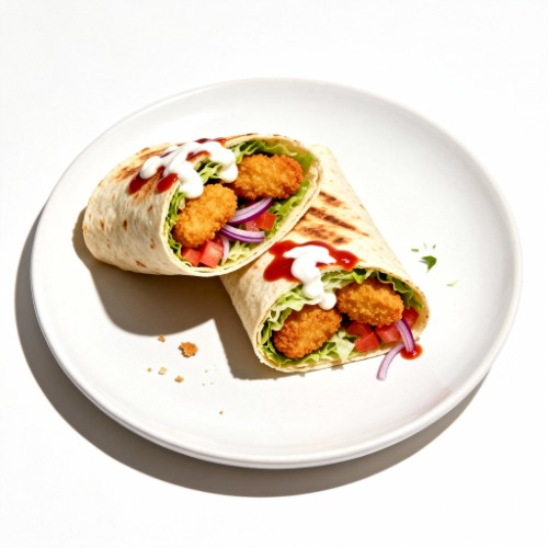 Chicken Strips Peri Peri Wrap 