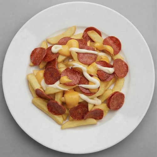 Chips, Cheese & Pepperoni 