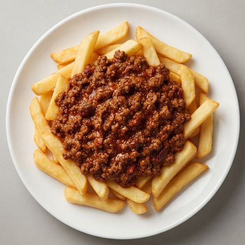 Chips & Spicy Beef 
