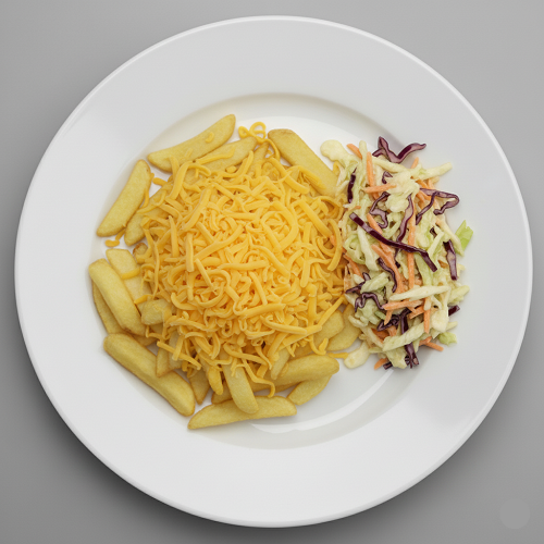 Chips & Cheese & Coleslaw 