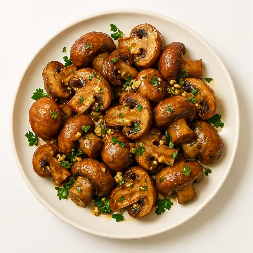 Fried Garlic Mushroom 