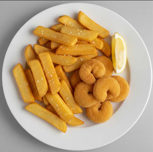 Scampi With Chips 