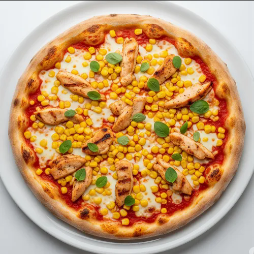 Chicken Sweetcorn Pizza 
